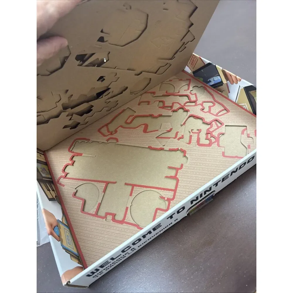 Nintendo LABO Toy-con 01 Variety Kit OPENED for Parts CARDBOARD